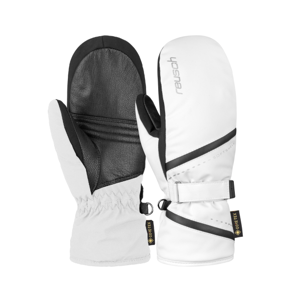 Reusch Alexa GTX Mitten 6031622 1101 white black 1